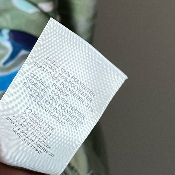 Aritzia Wilfred Tempest Green Floral Smocked Dress - Medium - Picture 11 of 11